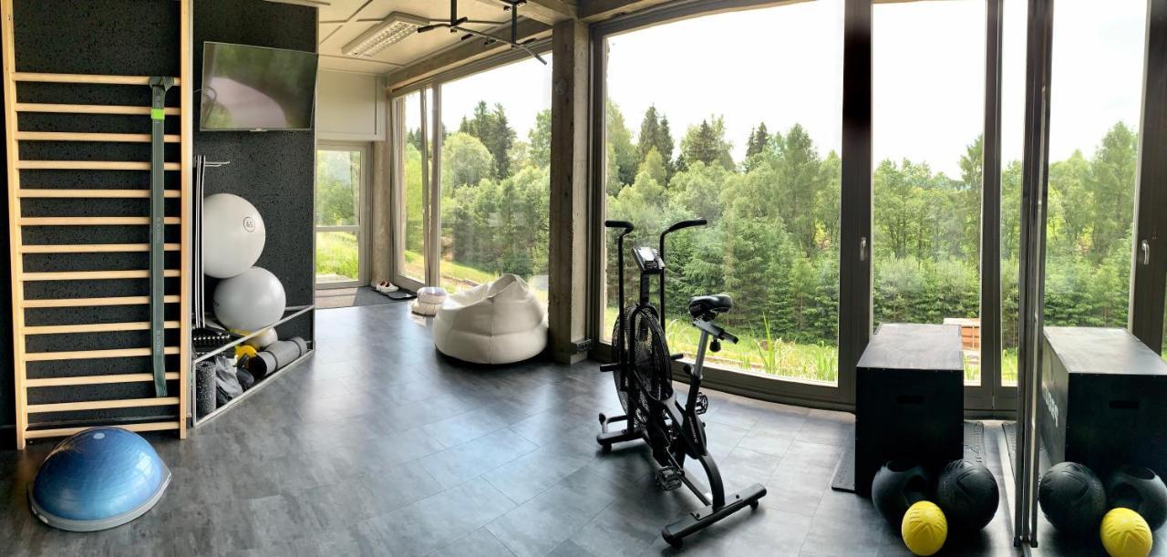 Koza U Woza Wypocznij W Gorach W Rytmie Slow Drewniany Dom Premium Z Widokiem Na Panorame Tatr Ecospa Strefa Fitness Zielona Farma Warsztaty (Adults Only) Szlembark Ngoại thất bức ảnh
