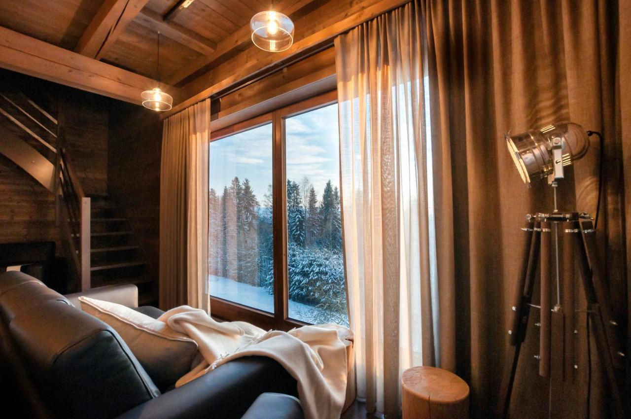 Koza U Woza Wypocznij W Gorach W Rytmie Slow Drewniany Dom Premium Z Widokiem Na Panorame Tatr Ecospa Strefa Fitness Zielona Farma Warsztaty (Adults Only) Szlembark Ngoại thất bức ảnh